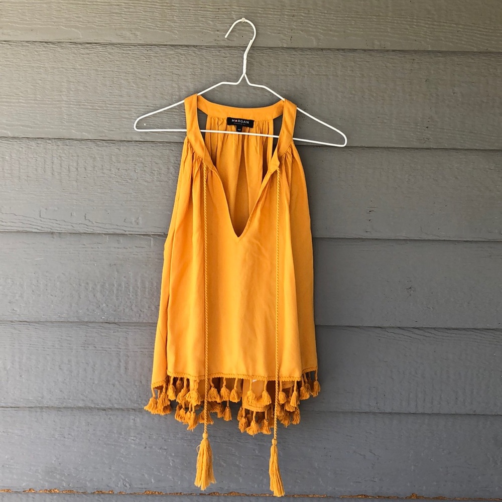 Morgan De Toi Tassel Blouse
